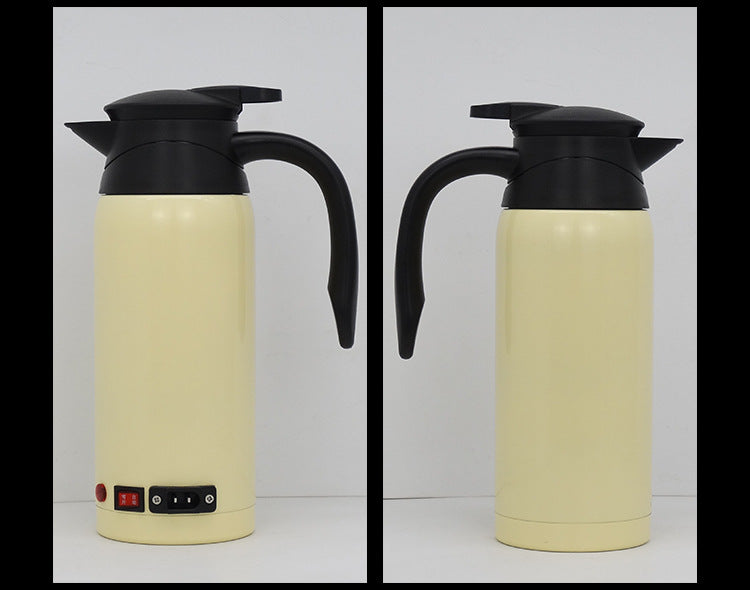 Cross-border car kettle 12V24V dual voltage smart kettle fast heating car kettle electric kettle