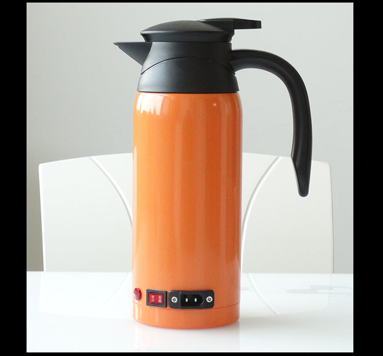 Cross-border car kettle 12V24V dual voltage smart kettle fast heating car kettle electric kettle