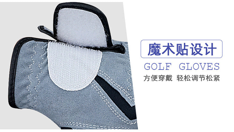 Genuine Tygolf Golf Gloves for Men, Microfiber Cloth, Non-Slip, Breathable, Wear-Resistant, Washable Golf Gloves