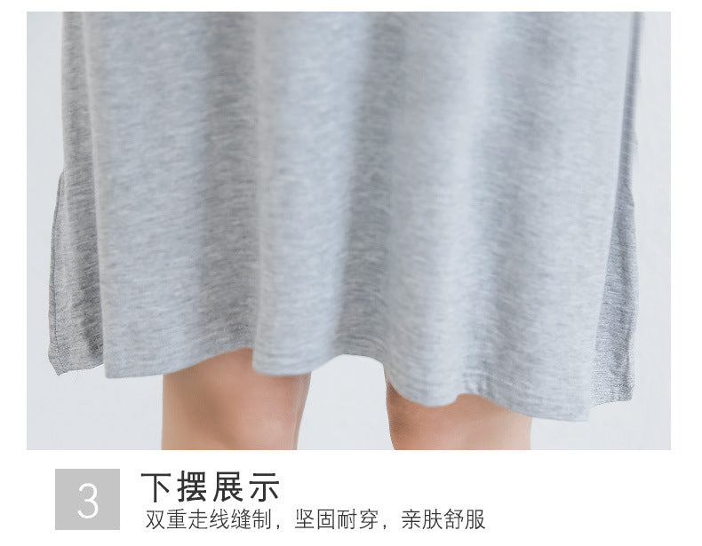 Spring and Summer modal bottoming suspender skirt women's underskirt versatile loose sleeveless vest skirt plus size dress