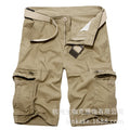 Long-Term Wholesale Amazon Large Size Trousers Overalls Shorts Loose Men's Multi-Pocket Mid-Pants Beach Pants Men's Trousers