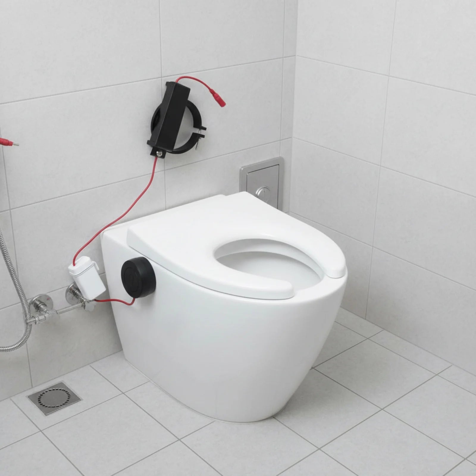 Smart Toilet Flusher Kit Human Body Sensor Flush Valve Automatic Touchless Flushing Bathroom Tank Accessories for Home