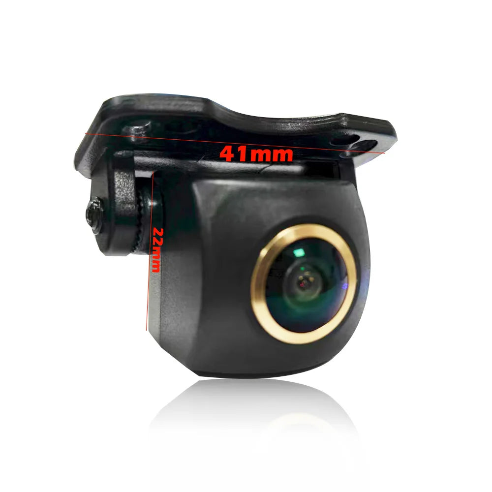 720P AHD Car Backup Camera with Wide-Angle Fisheye Lens-Night Vision, Front/Rear/Side Monitoring, Easy Installation