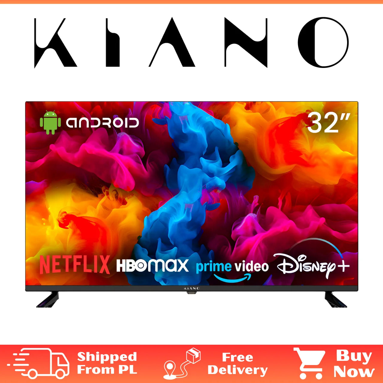 LED TV Kiano Elegance TV 32 "HD Ready