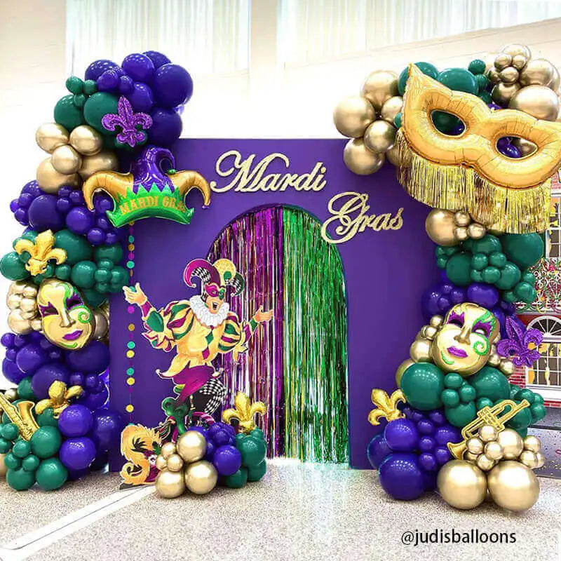 10x9ft Aluminum Alloy Tube Fabric Cover Welcome Open Door Backdrop Stand Arch for Wedding Birthday Baby Shower