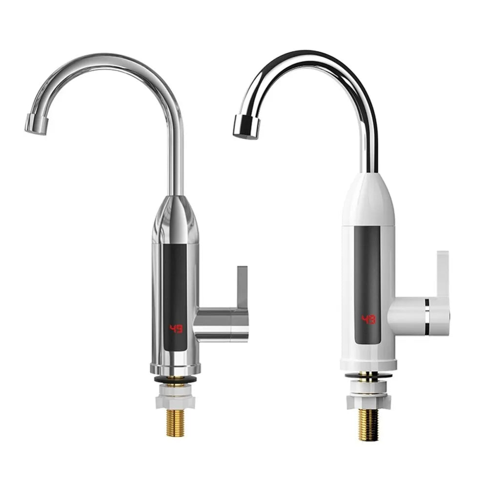3000W 220V/110V Electric Kitchen Water Heater Tap Instant Hot stainless steel Water Faucet Heater Cold Heating Faucet