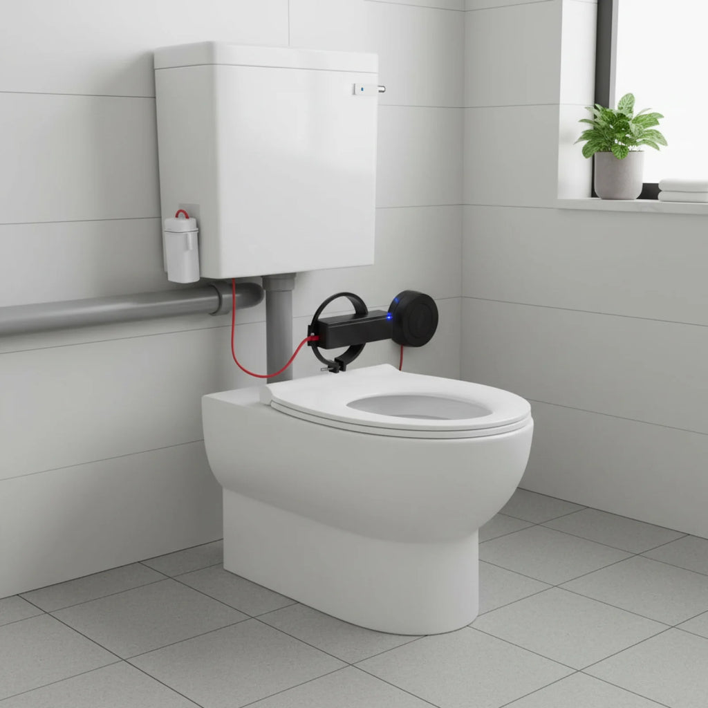 Smart Toilet Flusher Kit Human Body Sensor Flush Valve Automatic Touchless Flushing Bathroom Tank Accessories for Home
