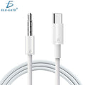 ELE-GATE Professional 2m Nylon-Jacketed Twisted Pair MALE-MALE C 3.5mm Stereo Audio Aux Cable for Car Headphones Cell Phones