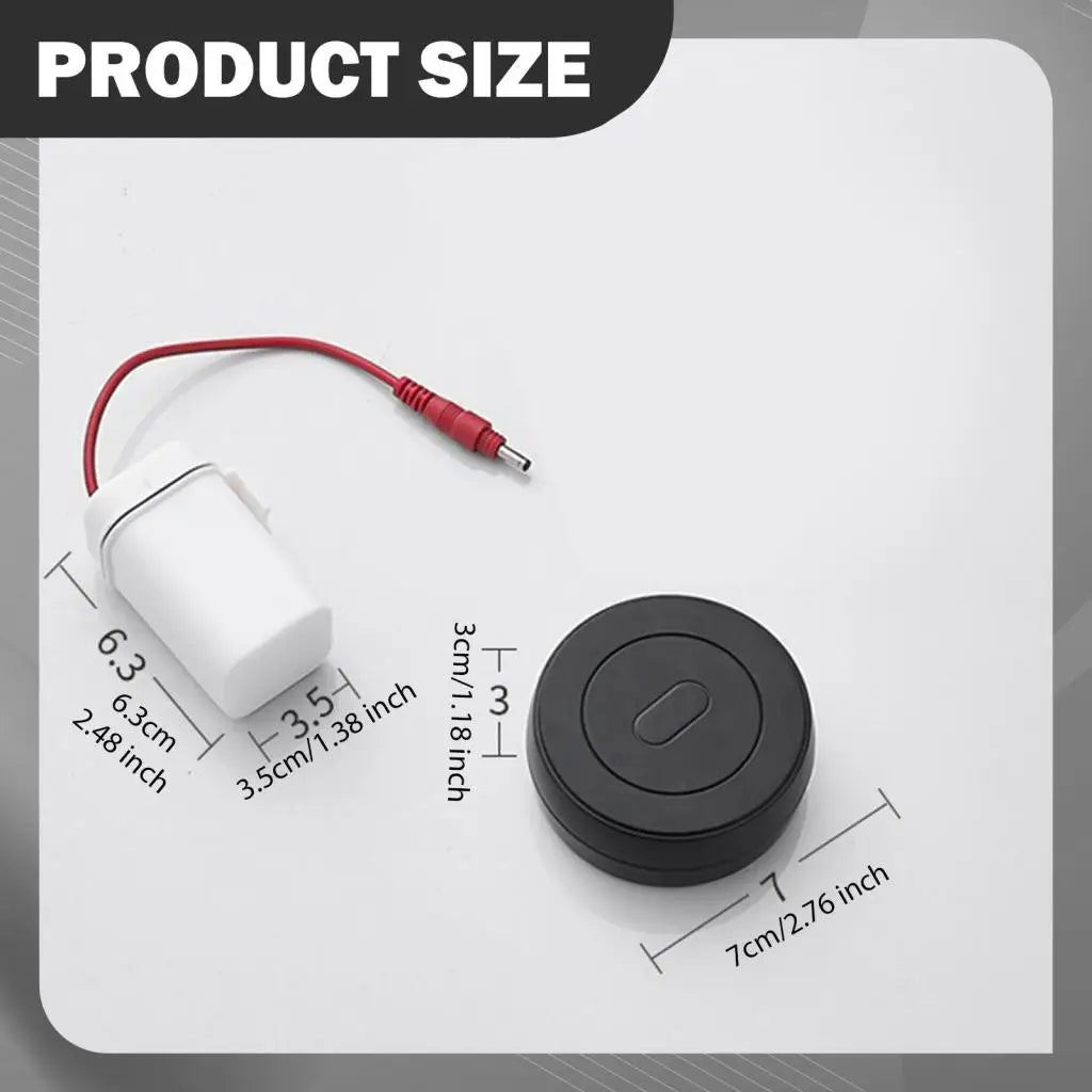 Smart Toilet Flusher Kit Human Body Sensor Flush Valve Automatic Touchless Flushing Bathroom Tank Accessories for Home