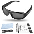 HD 1080P Mini Camcorder Glasses Camera For  For Driving Polarized Sunglasses Sports Camera Driving Cycling Video Recorder