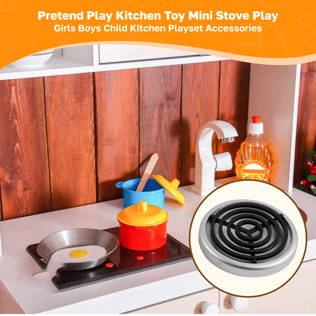 Kitchen Stovetop Toy Playset Educational Versatile Gift Role Playing Mini Play Pretend Play Kitchen Toy for Girls Boys Gifts