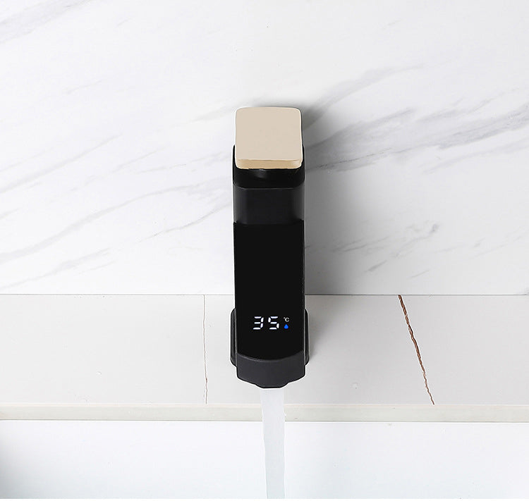Touch LED Digital Faucet Temperature Display Basin Faucet Hot Cold Mixer Tap Ceramic Valve Core Kitchen Bathroom Accessories