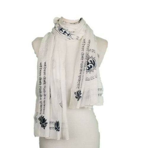 OMSutra Gayatri Mantra Prayer Shawl