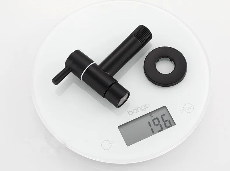 Washing machine faucet Bidet Faucet Stainless Steel Bathroom faucet tap Single Cold garden Faucet Black outdoor mixer Small Tap