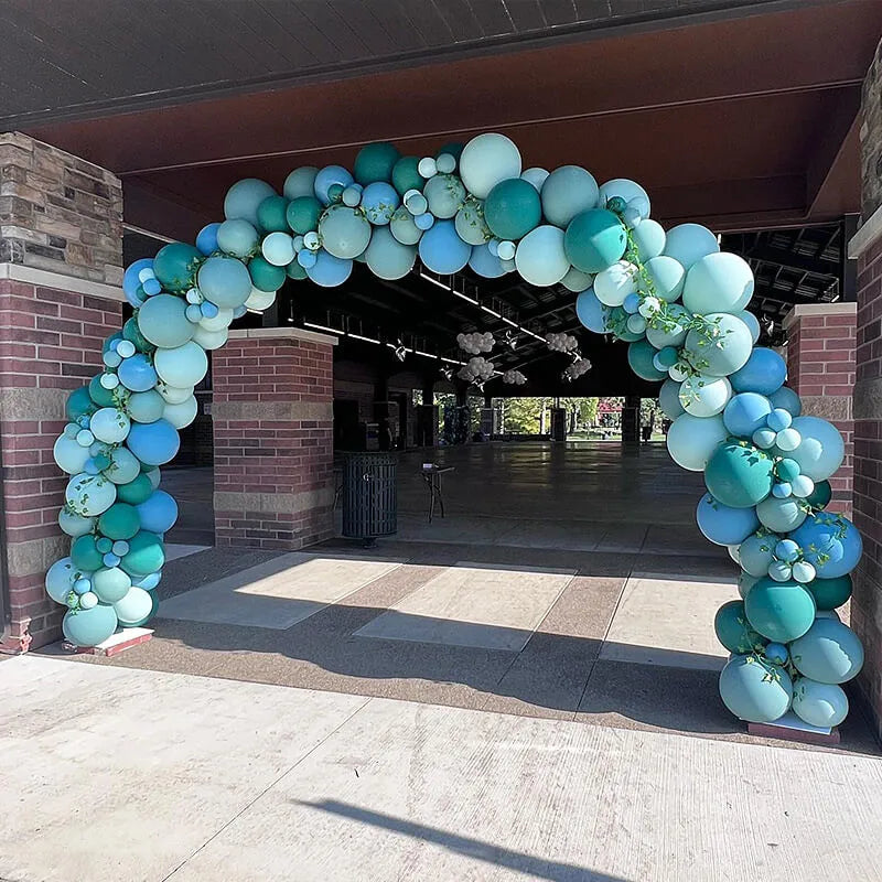 Wedding Birthday Baby Shower 32mm Diameter Aluminum Alloy Tube Balloon Flower Arch Backdrop Stand