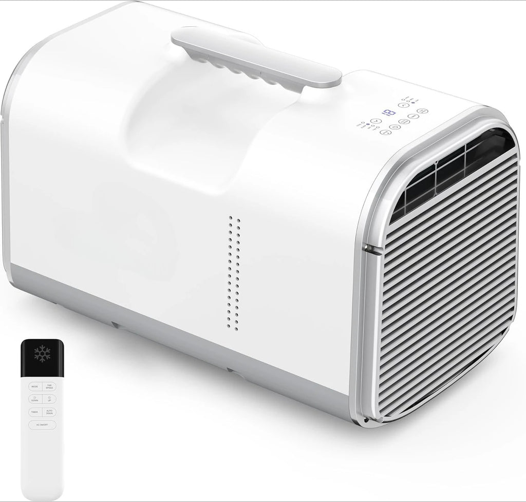 4500 BTU Portable Air Conditioner - Tent, Camping Air Conditioner Covers up to 130 Sq.Sleep in Compact 4-in-1 Portable AC Unit