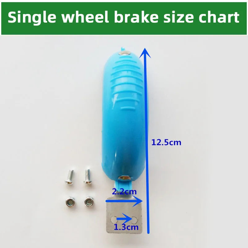 Scooter Accessories Brake Pads Children Tricycle Quad Wheel Scooter Rear Wheel Brake Pads Scooter Back Wheel Brake Scooter Brake