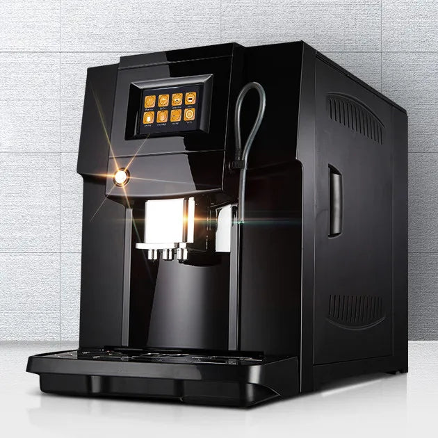 New Model 4 Languages Fully Automatic Cappuccino Coffee Machine