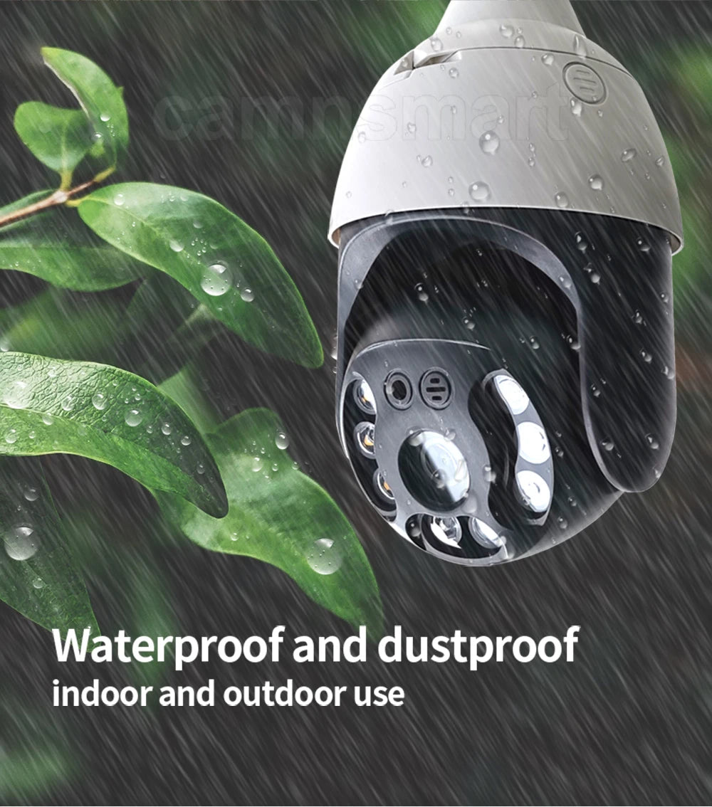 5MP Security IP Camera Onvif NVR E27 Light Bulb PTZ Video Surveillance Protection 256G System Smart Home Auto Tracking AI Human