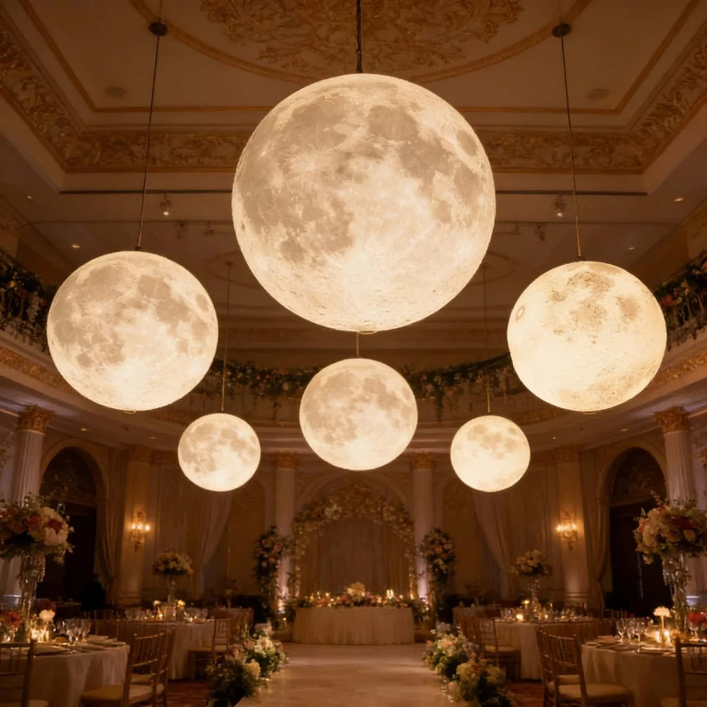 IP65 Waterproof LED Moon Lamp Wall Mounted Solar Courtyard Lamp Home Terrace Garden Landscape Arrangement Outdoor Lighting Light