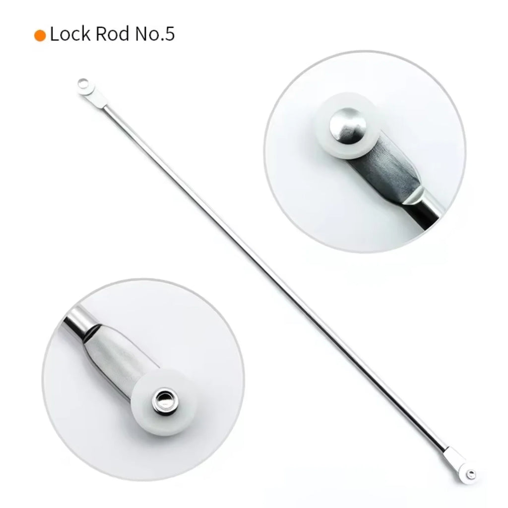 Tuoxin Iron Cabinet Door Lock Rod for Distribution Box Cabinets Electrical Panel Door Lock Rod Customizable Size