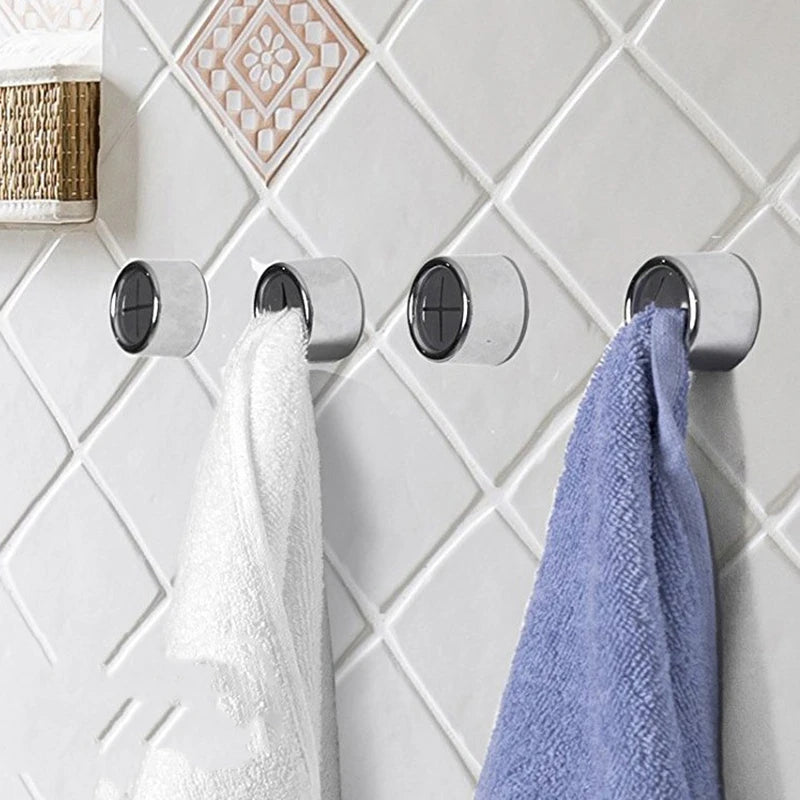 Towel Plug Holder Punch Free Silica Gel Bathroom Organizer Rack Towels Storage Wash Cloth Clip Bathroom Kitchen Accessories Tool