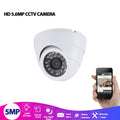 White CCTV AHD Dome Camera 5MP HD Oudoor Indoor Home BNC Security Analog Camera XMEYE 2MP 1080P DVR Video Surveillance Cam H.265