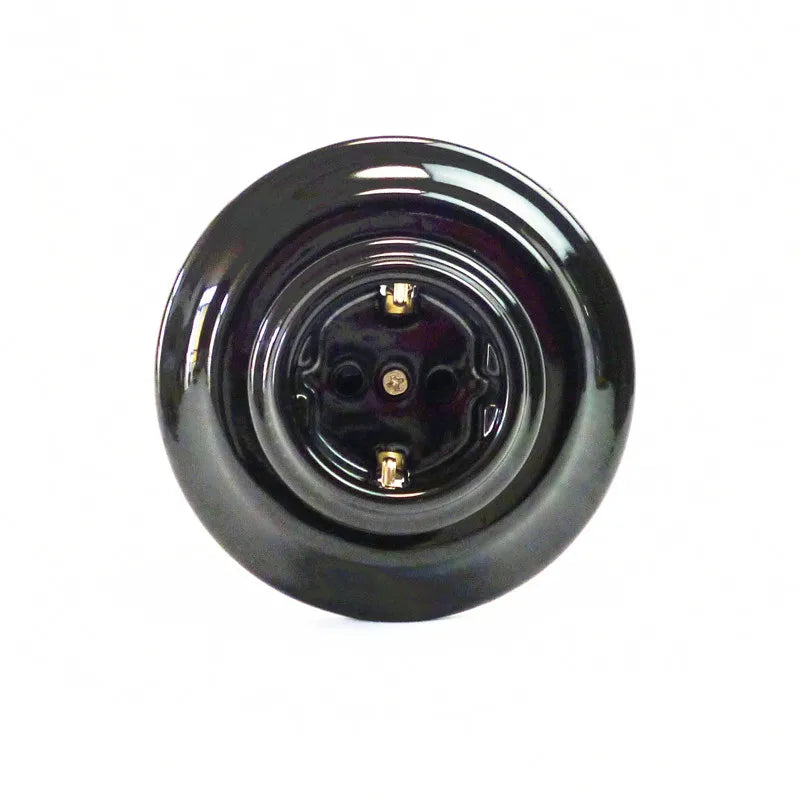 Porcelain  Electrical Wall Socket,Flush-mounted Socket Outlet 240V,16A