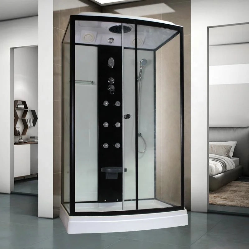 Modern Steam Shower and Sauna Room Curved Steam Shower Massage Steam Shower Room