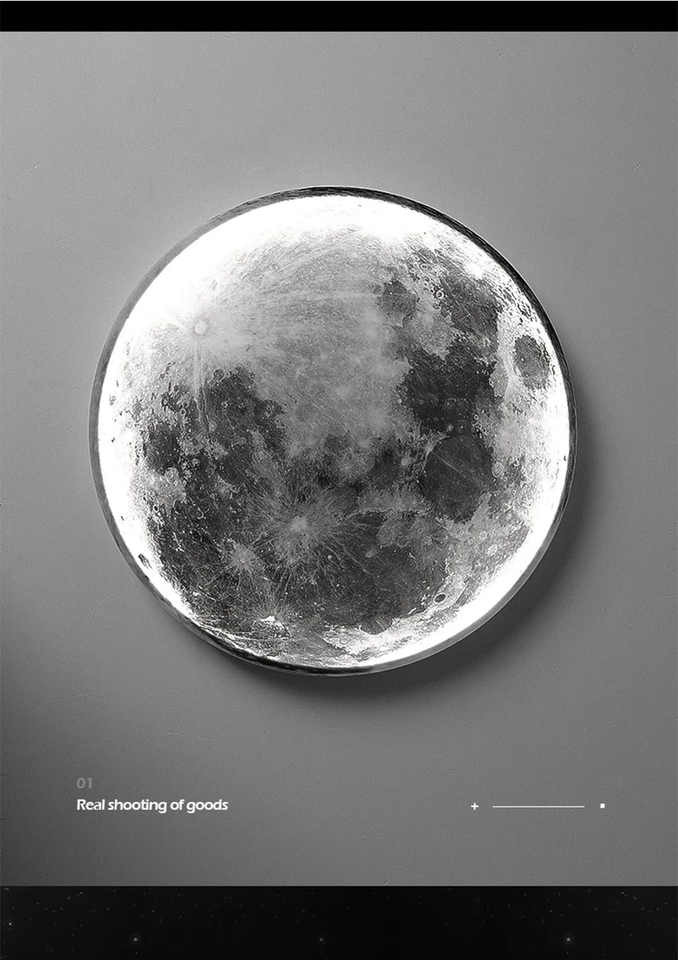 Modern LED Wall Lamp Moon Indoor Lighting For Bedroom Living Hall Room HOME Decoration Fixture Lights decorate Lusters Lamps