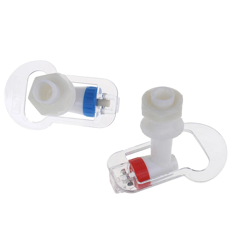1 PC Push Type Plastic Water Dispenser Faucet Tap Replacement Home Essential Drinking Fountains Parts Bibcocks Accessories