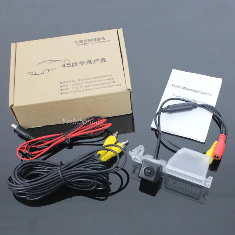 Car Parking Camera For Fiat Grande Punto Fiat Punto Evo Fiat Avventura 3D 5D hatchback / Rear View Camera / License Plate Camera