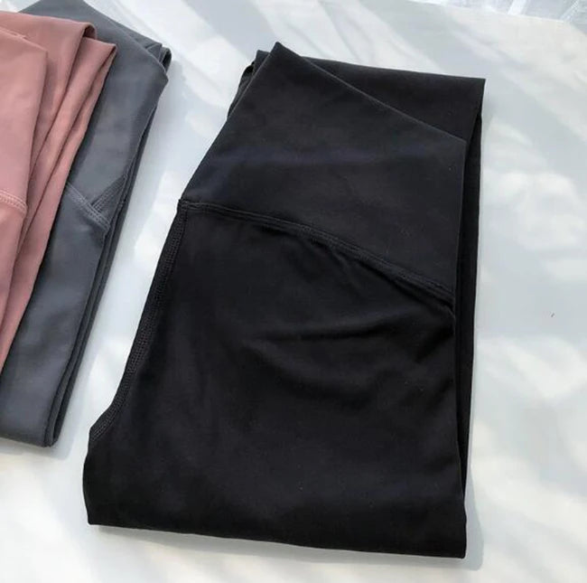 JAC22 KZ6585 High Waisted Hip Lifting Quick Drying Running Yoga Pants