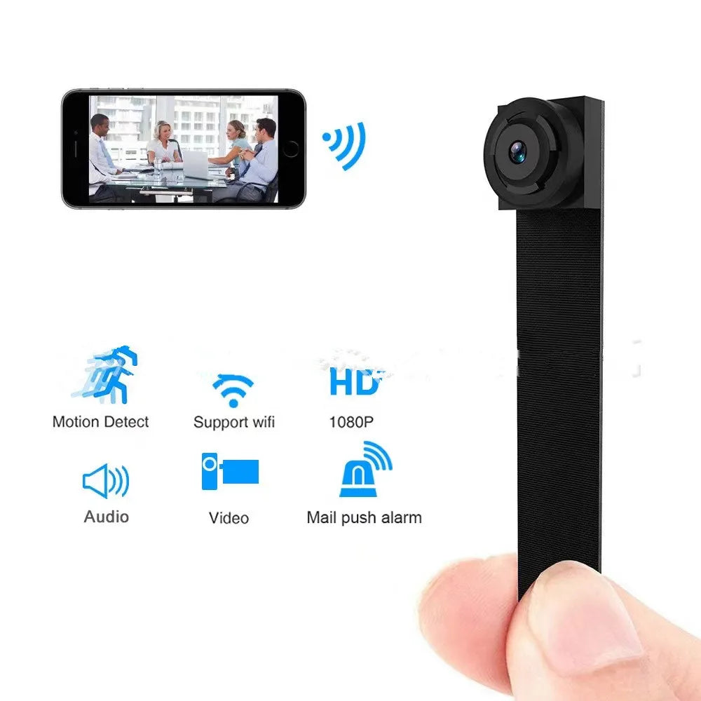 Power Apply DIY Lookcam Full HD WiFi IP Mini Camera P2P Wireless Mini Camcorder Video Audio Recorder Support Remote 1080P