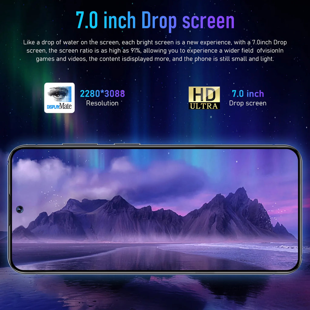 Phones Mobile Android Smartphone Mobile Phones Smartphone Smart Phone 2+16GB S24 for Sum S24 Ultra Sung