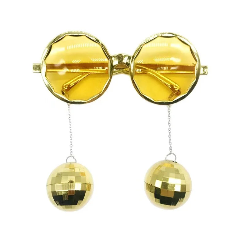 Youlun Wholesale Retro Disco Ball Party Favors Funny Glasses for Bachelorette Happy Valentine's Bridal Shower Men Women