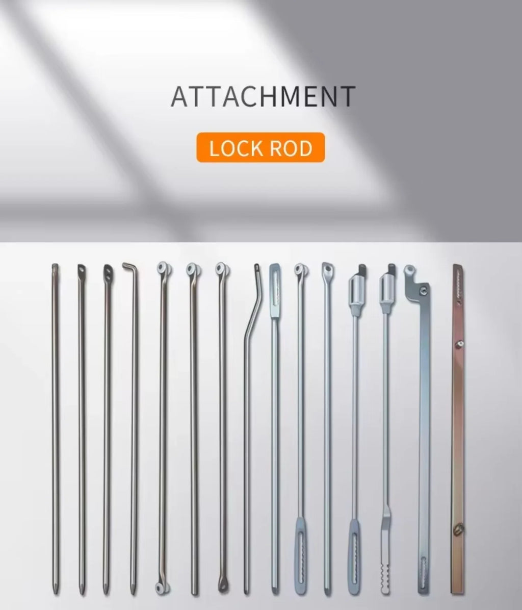 Tuoxin Iron Cabinet Door Lock Rod for Distribution Box Cabinets Electrical Panel Door Lock Rod Customizable Size