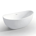 Factory Hot Sale Hotel Apartment Durable Seamless Modern Design Eco-Friendly Acrylic Freestanding Tub Hand Shower Soaking