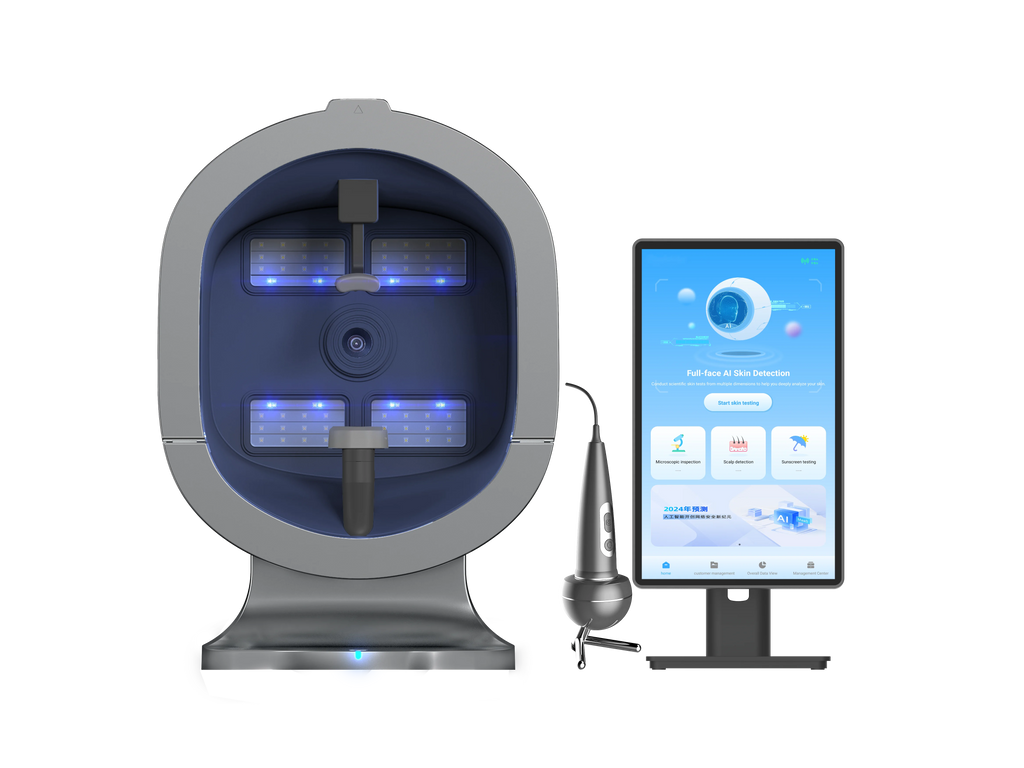 36 Million Pixel X5pro Pro AI Home Use Skin Analyzer Microscopic Scalp Detector for Sexual Detection and Skin Problems