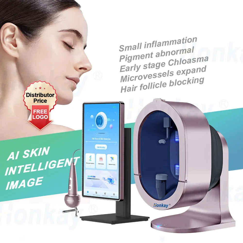36 Million Pixel X5pro Pro AI Home Use Skin Analyzer Microscopic Scalp Detector for Sexual Detection and Skin Problems