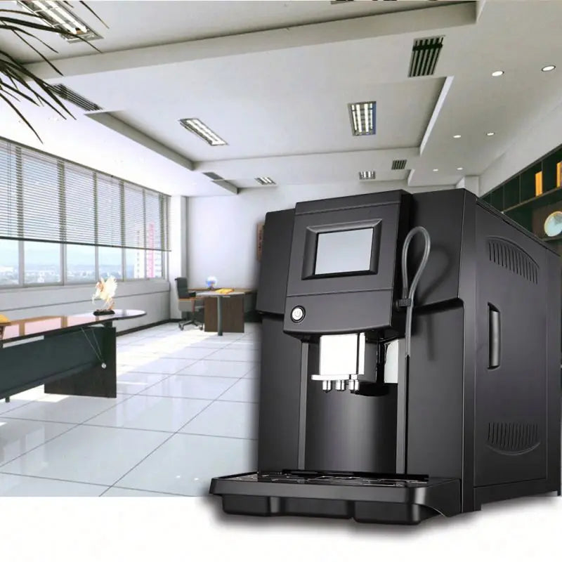 New Model 4 Languages Fully Automatic Cappuccino Coffee Machine