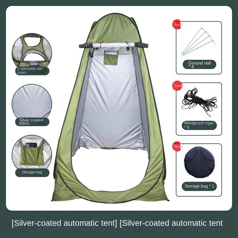 OEM/ODM Pop-Up Privacy Shower Tent | Portable Toilet Changing Tent | Camping Outdoor Waterproof 1000-1500mm Polyester Tents