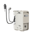 Powerhino Factory Wholesale Rechargeable Portable Waterproof Metal Shell Gas Tankless Water Heater RV Outdoor Camping Shower All