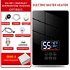 2024 Custom White or Black Appearance Knob Type Electric Water Heater Instant and Tankless Geyser for Shower App