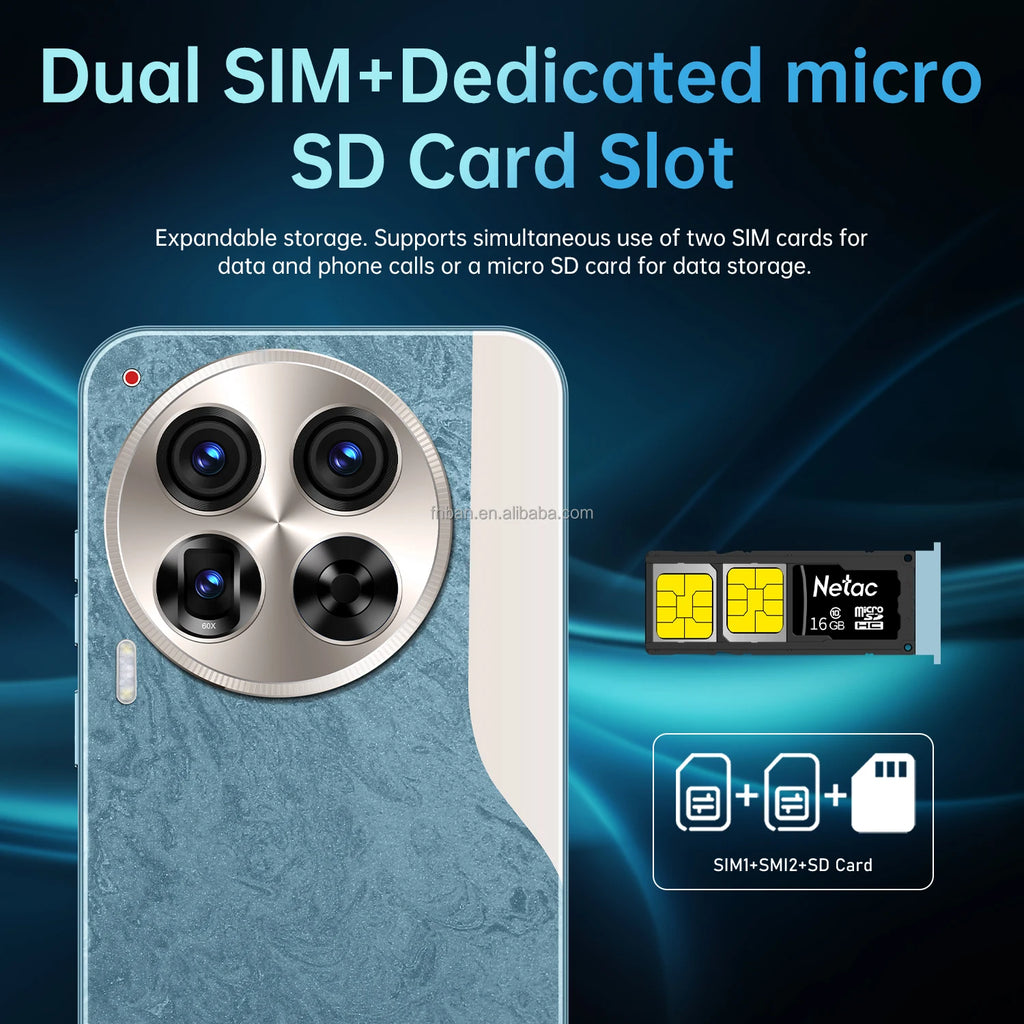 Brand New C30 Pro Original 7.3Inch Android 13 Phone 16GB + 1TB 72MP + 108MP Camon 30 Pro Mobile Phones