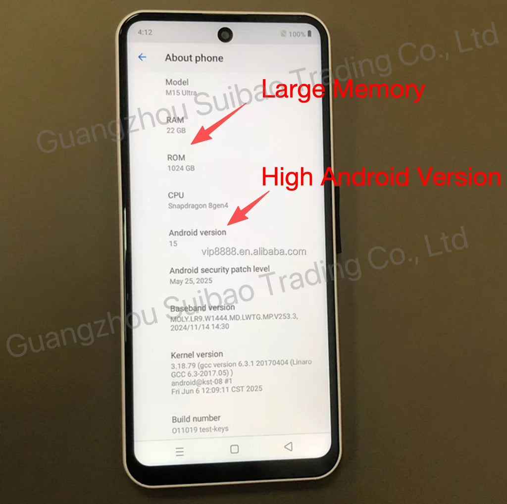 Real High Quality M15 Ultra Smartphone Android 15 5G Dual SIM Unlocked Version 7.3 Inch M15 ultra Mobile Phones