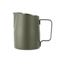 Coffee Milk Jug  Measuring Tool with Handle Metal Pitcher Bevel 304 Stainless Steel Latte Art Cappuccino Espresso Frothing Cup