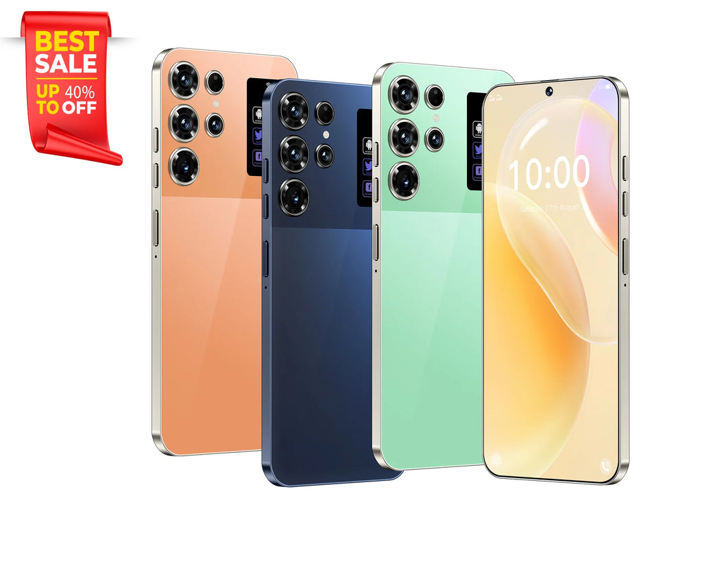 The Best Price 2025 Latest S25 Ultra Smart Phone 16G+1TB Android Hot Style Gaming Phone HD Screen 5G Cellular Cheap Phones