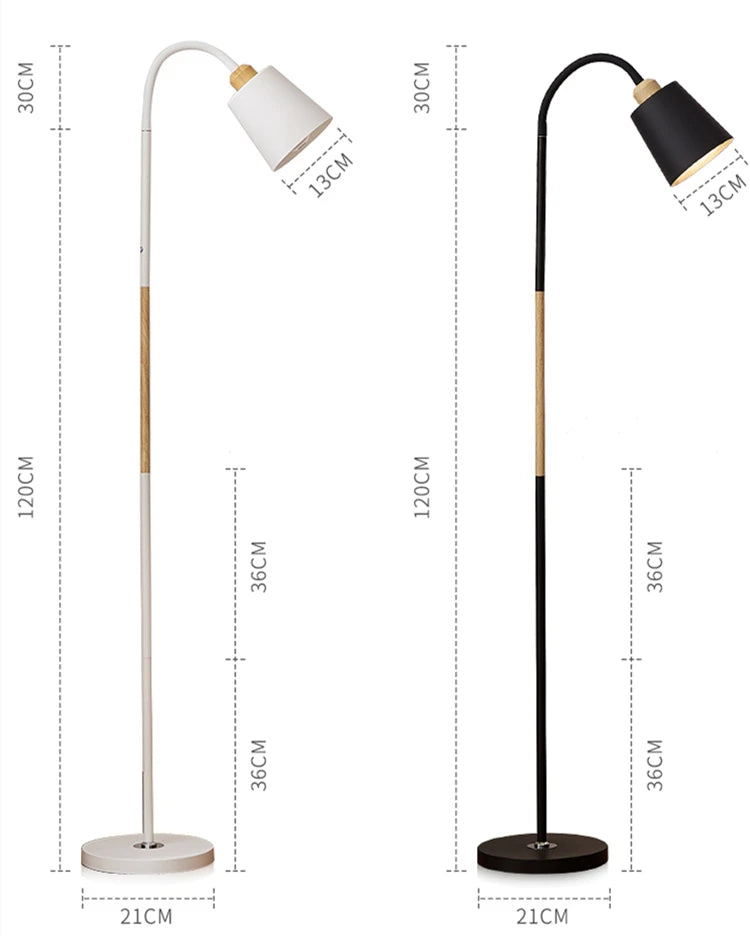 Postmodernism Simple floor lamp E27110V 220V Floor light Creative design decorative for living room hotel bedroom floor lamps