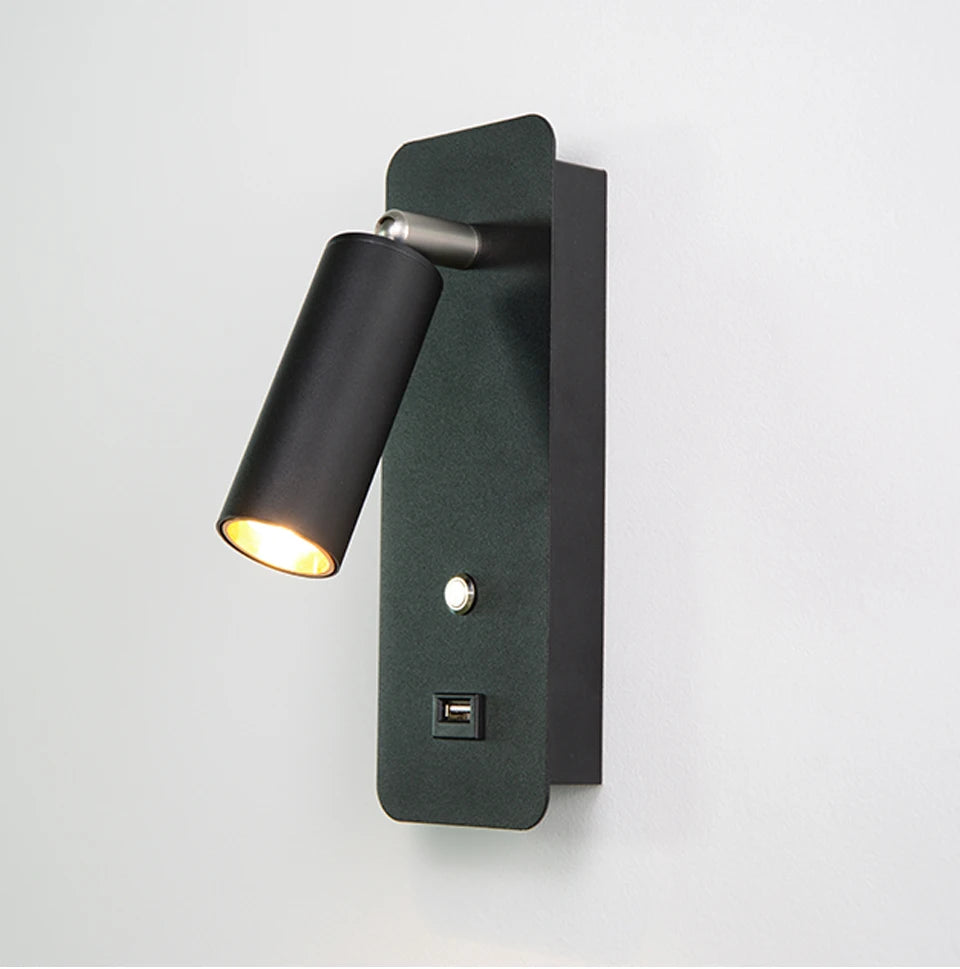 Indoor led wall lamps DC5V USB charge led  wall light bedroom modern wall lamp stair study livingroom sconce